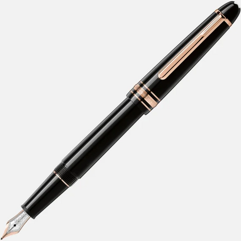 Montblanc- Meisterstuck Rose Gold- Coated Classique Foundation Pen F MB 112675 # 6145991