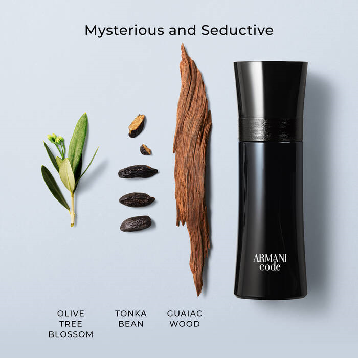 Armani code top black 125ml