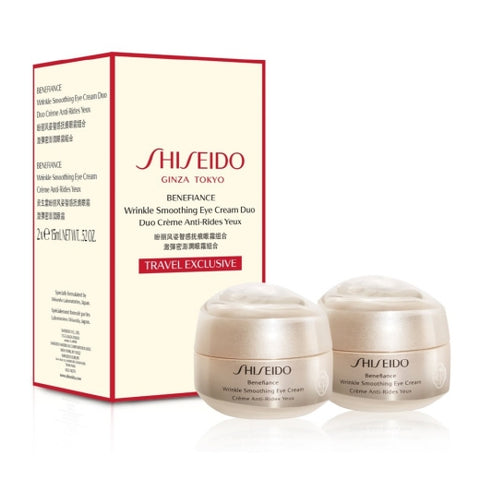 Shiseido - Benefiance Anti-Wrinkle Eye Cream Duo #6145111