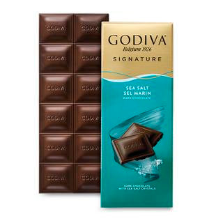Godiva- Signature Sea Salt Dark Chocolate Bar # 6128669