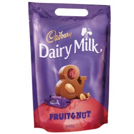 Cadbury Fruit & Nut Chunks Bag 400g #6099192