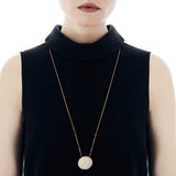 Majorica - Gold Plated Steel Pearl Cluster Necklace #6139327