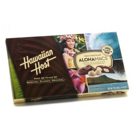 Hawaiian Host Aloha Macs Milk 7oz #6140406