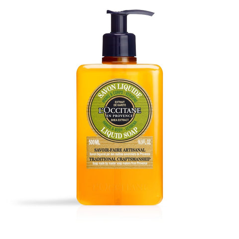 Shea Hands & Body Verbena Liquid Soap