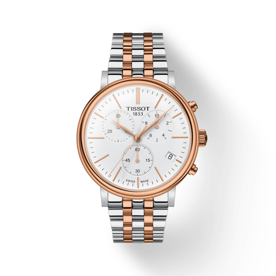 Tissot tradition sales chronograph rose gold