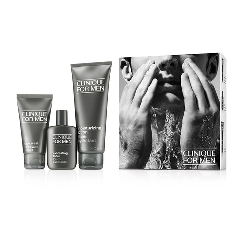 Clinique - Great Skin For Him Skin Dry Combination Skin Set # 6107531