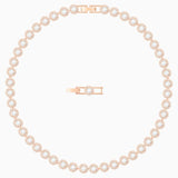 Swarovski - Angelic Necklace, White, Rose-gold tone plated #6135839