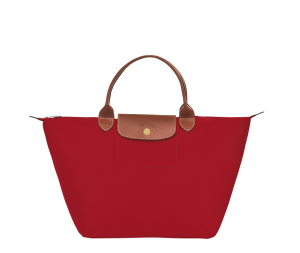 【人気/関税/送料込み】 Longchamp Le Pliage Original Handle M Le Pliage Original Pouch with handle Paper - Recycled canvas
