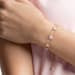 Swarovski - One Bracelet, Multi-colored, Rose-gold tone plated #6139681