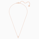 Swarovski - Stone Round Ring, Pink, Rose-gold tone plated #6132485