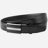 Montblanc - Black cut-to-size Business Belt MB118421 # 6131027