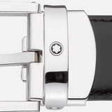 Montblanc - Black/Brown Reversible cut-to-size Casual Belt MB106603 # 6106196