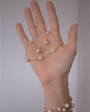 Majorica - Yellow Gold Illusion Necklace #6136456